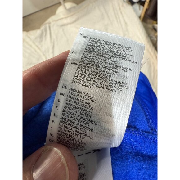 NWT Adidas Royal Blue ClimaWarm Tech Fleece Hoodie Full Zip Eh5157 Mens Sz 2XL - Picture 10 of 11